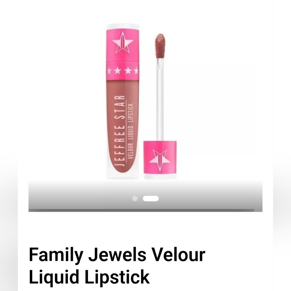 Jeffree Star Brown Liquid Lipstick Velour Matte Finish
